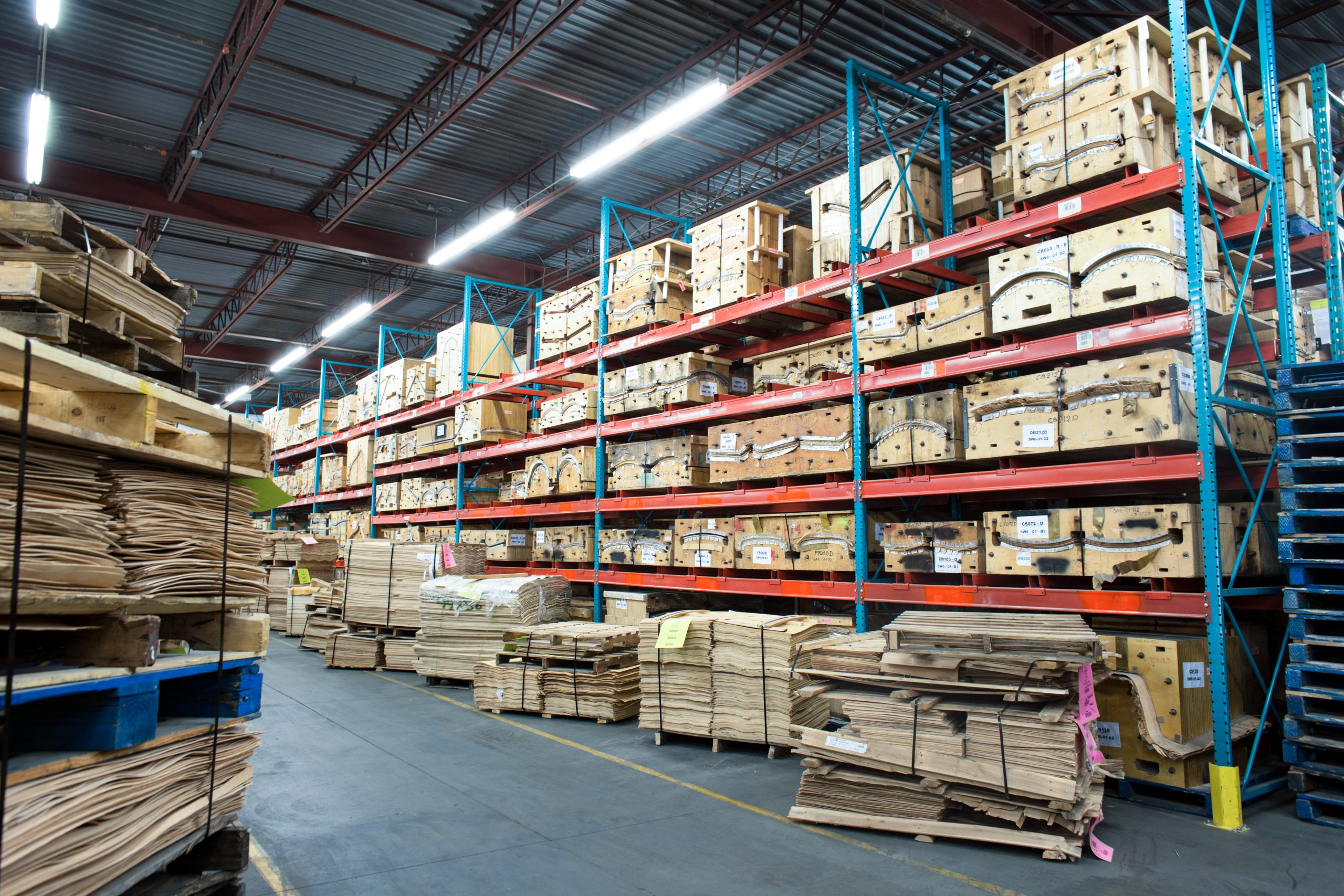 Mold storage warehouse
